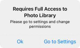 Requires Full Access